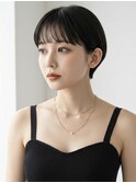 ショートボブ/マッシュショート/ブルーブラック/東川口/浦和美園