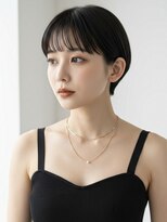 クローズ(cross-z)&nbsp;ショートボブ/マッシュショート/ブルーブラック/東川口/浦和美園