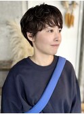 マッシュショートパーマ【福岡 パーマ デジタルパーマ 髪質改善
