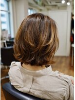 プログレス 中野店(PROGRESS)&nbsp;ショートボブショートボブ/ハイライト/白髪ぼかし