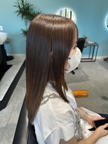 レプリカ(replica.) 岡山髪質改善ストレート×クセうねり改善×朝楽ヘア×艶ロング