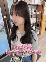 コワファーストナガサキシャンプーボーイ(COIFF1RST NAGASAKI SHAMPOO BOY)&nbsp;レイヤーカット/韓国/顔周り/前髪