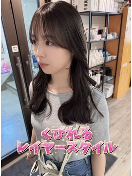 コワファーストナガサキシャンプーボーイ(COIFF1RST NAGASAKI SHAMPOO BOY) レイヤーカット/韓国/顔周り/前髪