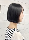 スッとまとまる髪質改善♪美髪矯正ボブ