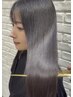 【髪質改善☆天使の艶髪】カット+髪質改善シルクストレート＋極上髪質改善TR