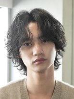 フィフス トウキョウ (fifth TOKYO)&nbsp;渋谷シャドウパーマメンズカットセンターパートウルフ