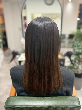 シャルムバイルーチェココ(CHARME by Lu'ce coco) 酸性ストレート×髪質改善トリートメント美髪