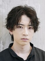 フィフスパーク(fifth PARK)&nbsp;大人色気ツイストスパイラルパーマメンズカットビジネスマン渋谷