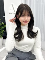 アマトウキョウスマートサロン(AMA TOKYO×Smart Salon)&nbsp;くびれレイヤー/顔まわりカット/レイヤーカット/小顔ヘア