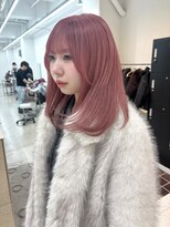 ニュート(Neut )&nbsp;ピンクベージュ/ホワイトピンク/ケアブリーチカラー/レイヤー