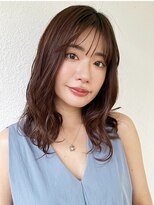 カバーヘアアンドスパ ブリス 浦和(COVER HAIR&SPA bliss) フェミニン/ミディアム/ココアベージュ/大人ガーリー/p浦和