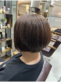 ふんわり軽めボブスタイル