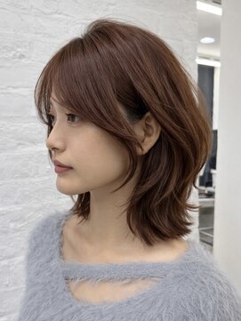 ロビー 表参道(ROBBY) 大人レイヤーカット/ミディアムヘア/シャギー/30代/40代/50代