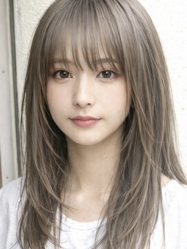 ムーン 仙台一番町店(OON) 韓国レイヤー/アッシュベージュ/透明感カラー/仙台/髪質改善