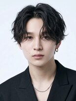 エイド 本店(aid)&nbsp;韓国風ニュアンスパーマセンターパートスパイラルショート