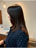 ナチュラル外ハネレイヤーロング