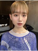 切りっぱなしタッセルボブ☆耳かけスタイル