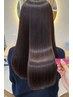 ◎お悩み解消◎似合わせカット+美髪縮毛矯正+2stepTr 20000