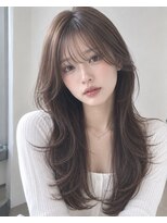 扉(GATE) ロングレイヤーとブラウンカラー