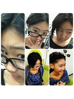 エージー(Ag) ツーブロックの前下がりグラボブ