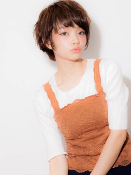 エイミーバイアフロート(amie by afloat) 色っぽショートで甘辛MIX×モカベージュでツヤ髪