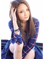 ルモア(RUMOR)&nbsp;Rumor×ナチュラルストレート☆ミルクティーカラー