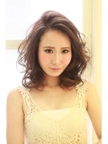 バグズ ヘアデザイン 桔梗が丘店(Baguz HAIR DESIGN)&nbsp;☆Baguz☆大人可愛い暗髪ブルージュセミディ