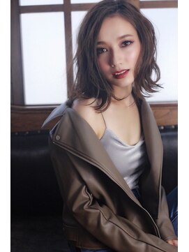 ラフィス ヘアーセプト 銀座店(La fith hair sept) 【lafith】切りっぱなし☆ボブスタイル