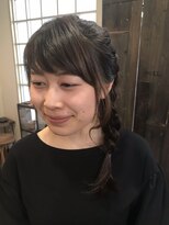 ケアルタイム(Curel time) 編み込みヘア