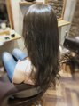 オーブ ヘアー アイラ 難波店(AUBE HAIR aila)&nbsp;赤みを消したグレージュカラー