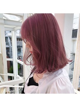 ベティ(Bettie) 色落ちも楽しめる ラベンダーピンク