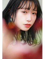 マロウ(mallow) 《花屋併設》エドルアッシュブラック@20代30代40代@カラー