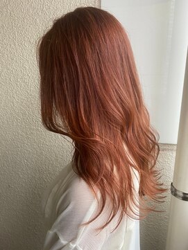 ラべリー 池袋(LOVELEY) 【 LOVELEY 】ナチュラルロング×オレンジベージュ