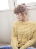 ラフカールアップ×ノットヘア