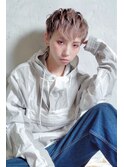眉上バング×刈り上げボブ×スパイキーショート×ダブルカラー