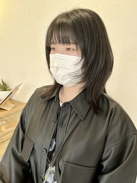 ルッカバイジェービー 行徳(lucca by jb) 黒髪/ボブルフ/ネビージュ/小顔/ワンレン/ボブ/ショート/前髪