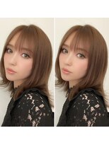 チョビー 銀座(chobii)&nbsp;チョビー銀座桜井グレージュカラーイルミナカラーミルクティ