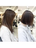 簡単スタイリング！似合わせショートヘア！