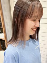 ネオリーブ アンド 渋谷店(Neolive &)&nbsp;【neolive&】ホワイトベージュインナーカラー