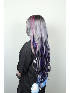 クリップ ジョイント ゴッド(CLIP JOINT GOD) silver×violet