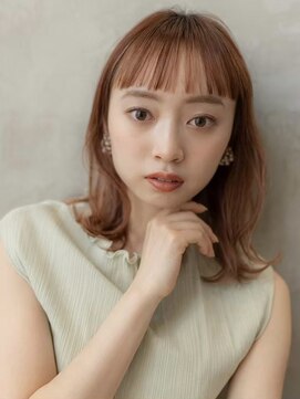 ドットハリス(.Hallis) 大人可愛い前髪/ミディアム/ボブ/20代30代/原宿/表参道