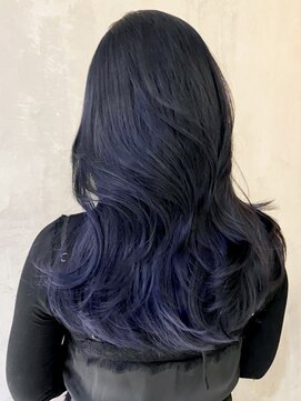 アルバム 渋谷パルコ(ALBUM) ラベンダーブルーレイヤーカット_チェリーブラウン_ba377492