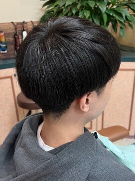 アポロカットステージ 相模大野店 アップバング/ツーブロックマッシュ<理容室>[メンズ/相模大野]