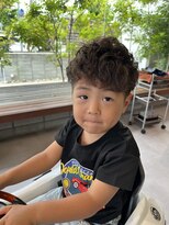 アンプヘアー 桂店(unpeu hair) キッズスパイラルパーマ