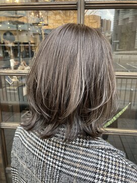 シャル 八王子(shalu) シアーグレージュ＊ソフトウルフ