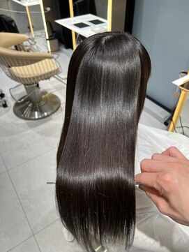 ロンドメリア 天神大名店(Lond Melia) ★大人ガーリー艶髪モードヘア髪質改善★ #髪質改善#縮毛矯正