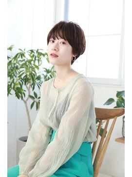 ヘアーアンドメイク エクリ 不動前店(Hair&Make equri) カジュアル マッシュショート