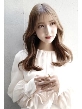 キャプチャー 海老名(capture) 韓国くびれヘア/韓国ヘア/ミルクベージュ Capture海老名