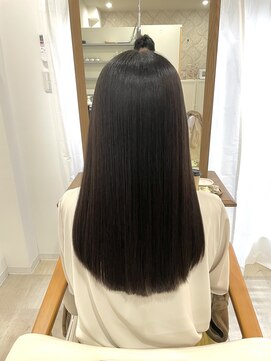 美髪専門サロン バイ マイル(美髪専門サロン by mile) 仕上がりは乾かしただけ♪【天王寺/縮毛矯正/髪質改善】