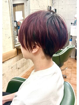 ベルナ(BELUNA) BELUNA メンズ ツーブロックアシメスタイル☆